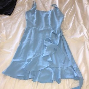 Blue dress